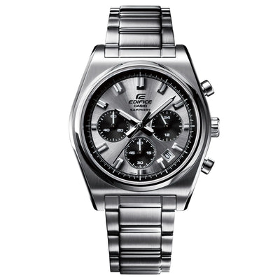 Casio Edifice Standard Chronograph EFB-730D-7AVUDF Silver Dial 40mm Stainless Steel Men's Watch