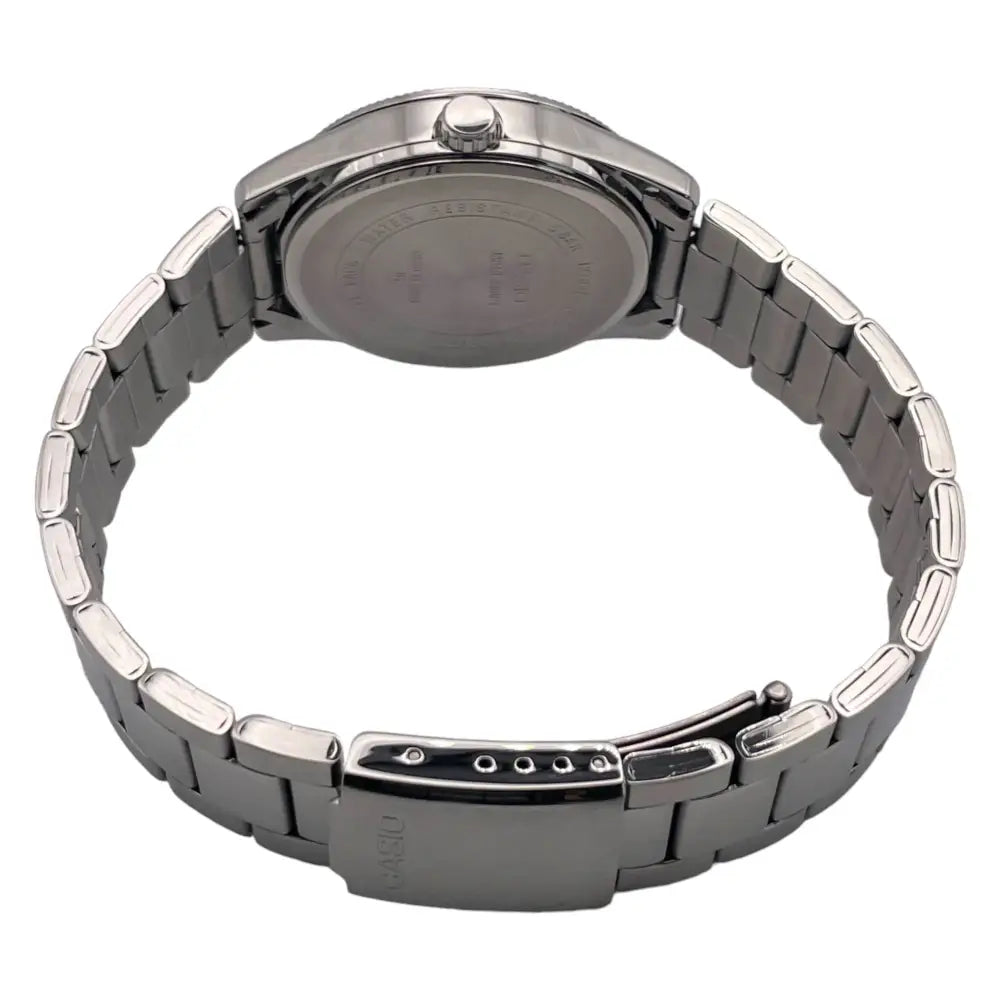 Casio Rare Classic MTP-1302D-1B3 Analog Black Arabic Dial Stainless Steel Men's Watch