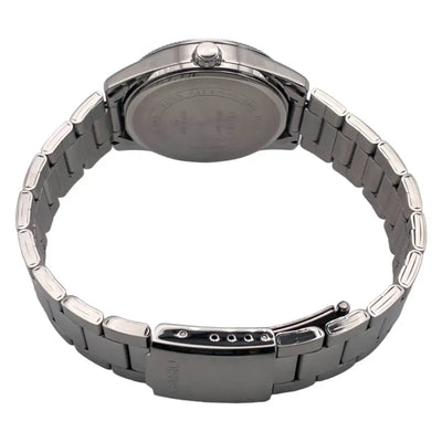 Casio Rare Classic MTP-1302D-1B3 Analog Black Arabic Dial Stainless Steel Men's Watch